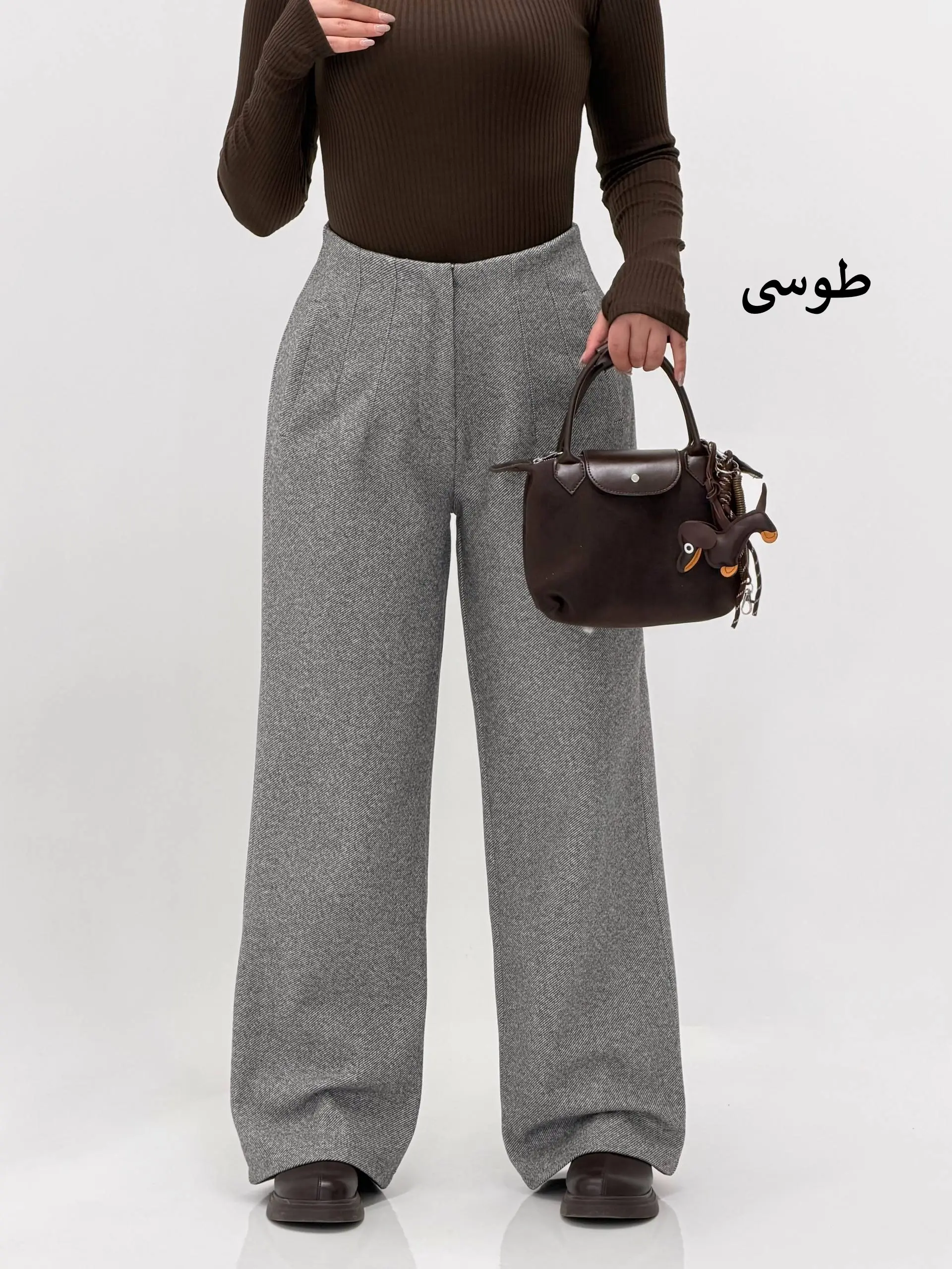 3832-شلوار فوتر واید موبامو